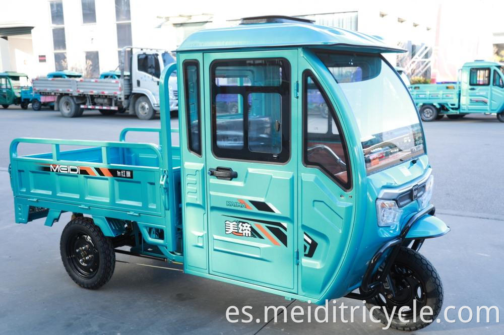 Semi-Enclosed Electric Tricycle Cargo Delivery